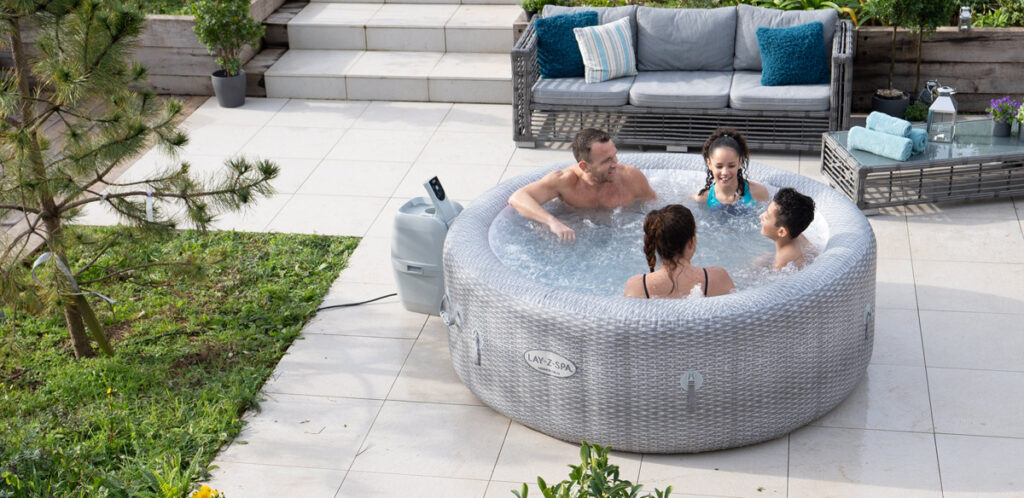 Discover the brand-new Lay-Z-Spa pump with a wide range of premium inflatable hot tub features as standard.