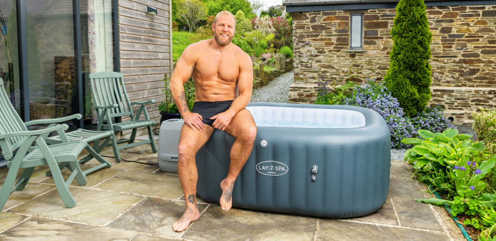 Using a Lay-Z-Spa for recovery from sport, exercise or training. 